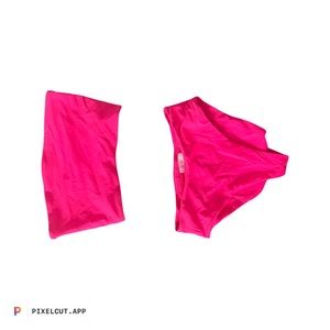 Hot pink bathing suit (M, hot and delicious)